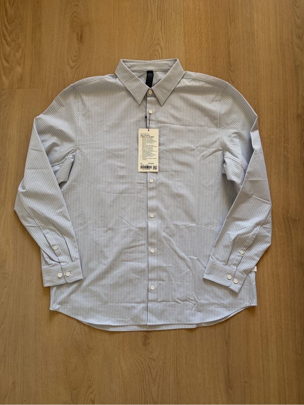 Lululemon athletica new venture classic-fit LS shirt